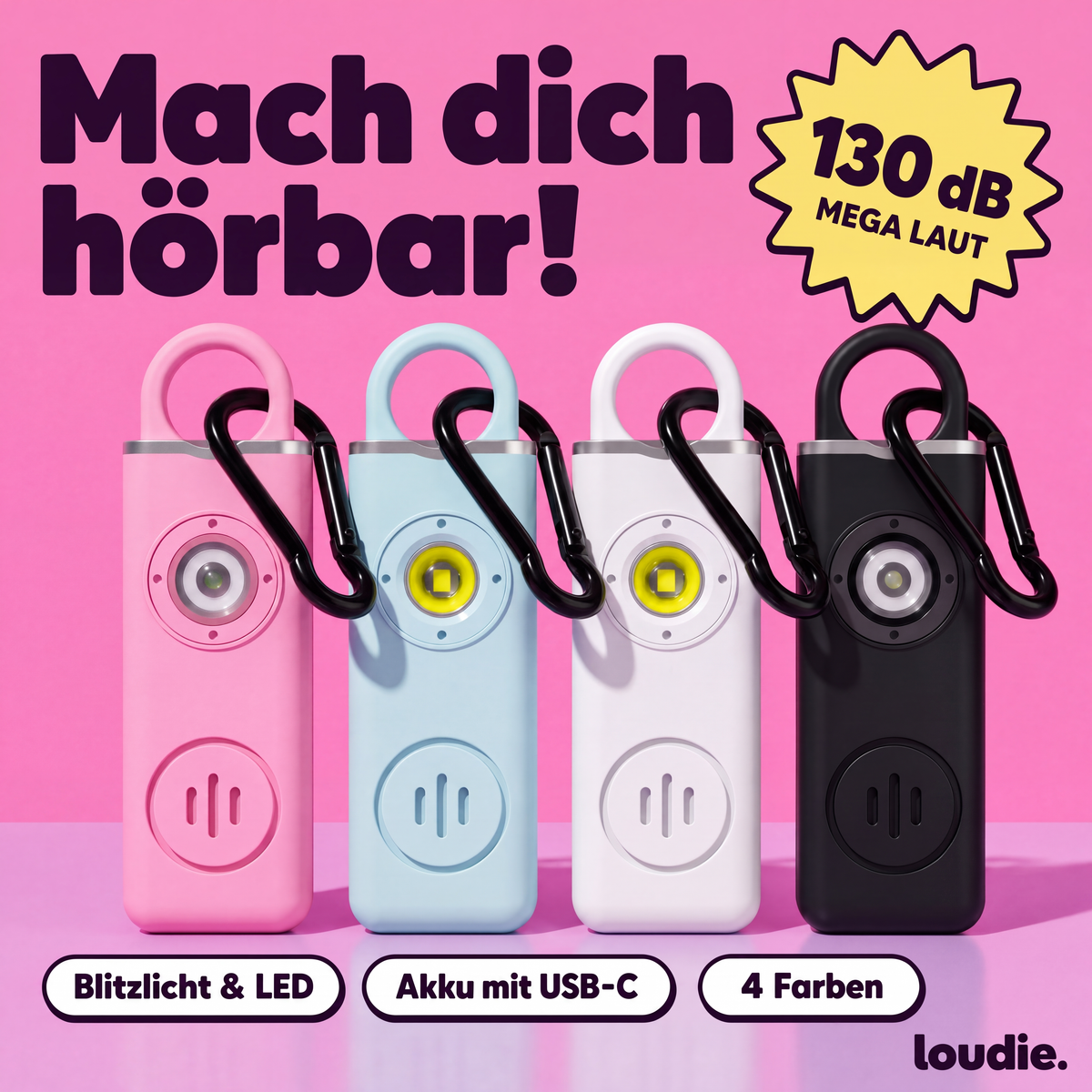loudie Taschenalarm