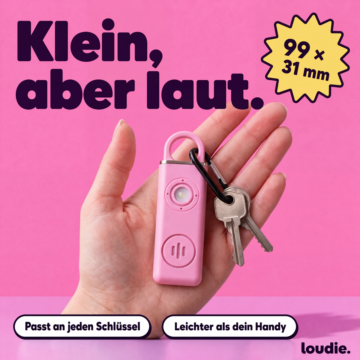 loudie Taschenalarm