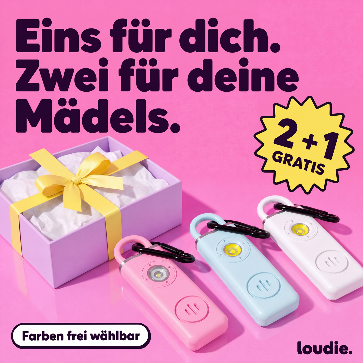 loudie Taschenalarm