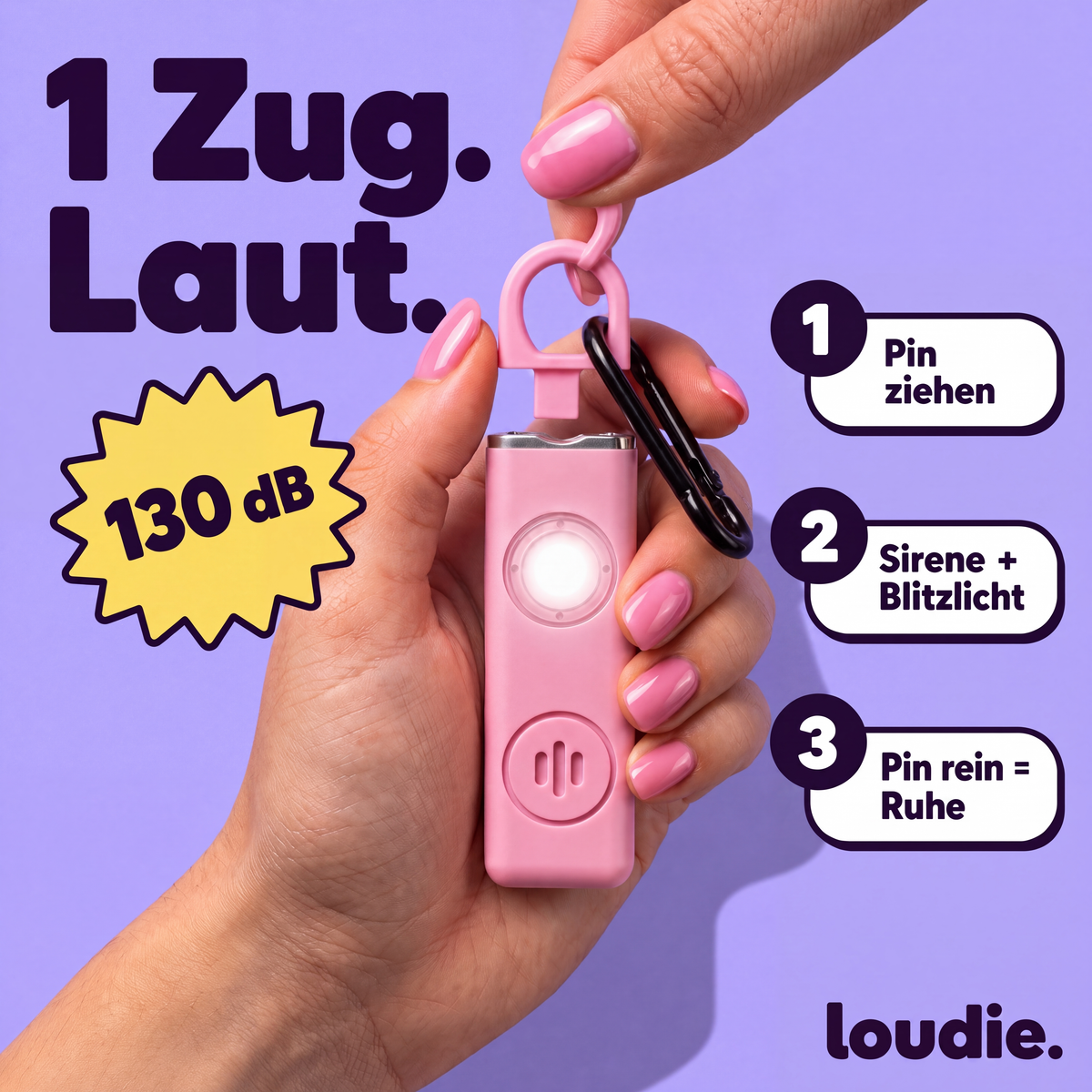 loudie Taschenalarm